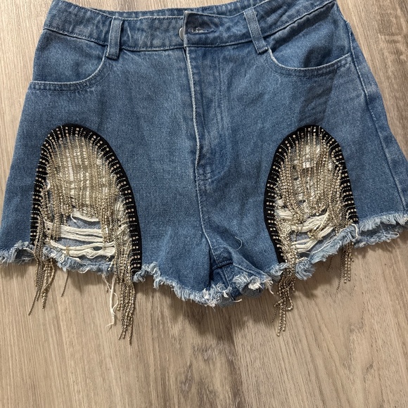 Jean shorts - Picture 1 of 3